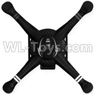 XK X260 Spare parts-01-02 X260-01 Upper body shell cover,XK X260 RC Quadcopter Drone Spare Parts Replacement Accessories